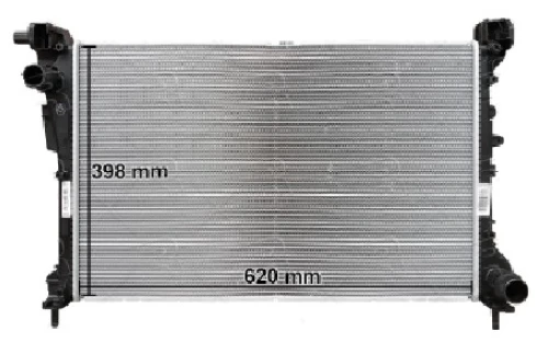 RADIADOR CHRYSLER DODGE NEON 17-18 L4 1.8L AUTOMATICO ALUMINIO PLASTICO