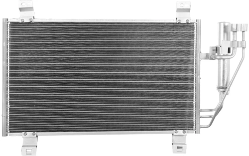 AC30009 Condensador AUT/STD Mazda 2 2016-2023, Scion iA 2016, Toyota Yaris iA 2017-2018/ Yaris R 2016-2020/ Yaris 2019-2022